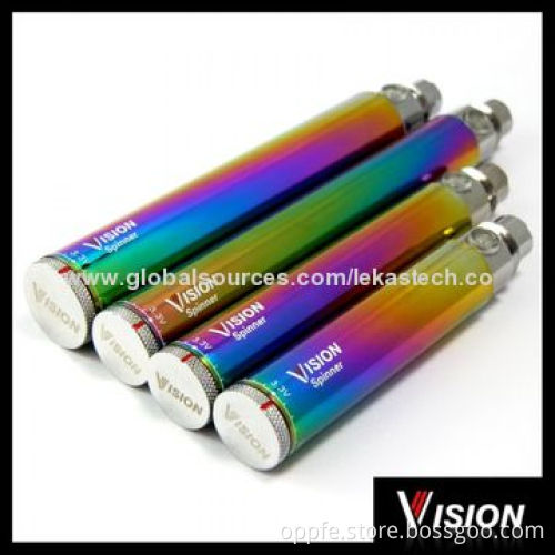 Vision Spinner 1300mAh Battery, Variable-voltage Vaporizer Twist Vape Pen, 1300 C